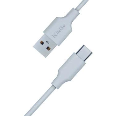 Imagem de Cabo Carregador Para Motorola E32 Reforçado Usb C - KinGo