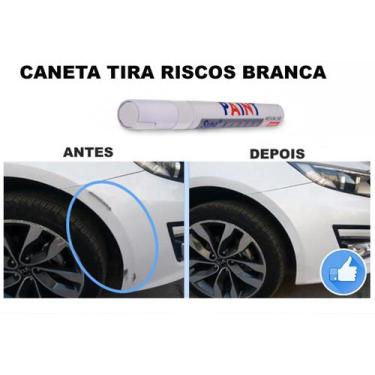 Imagem de Caneta de rotoque em riscos pintura automotiva cor vermelha - SIPA, BR