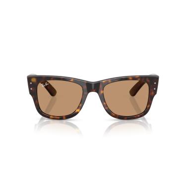 Imagem de Óculos de Sol Ray-Ban Mega Wayfarer 0RB0840S 902/53 Tam 51 / Havana Marrom - Lentes Marrom