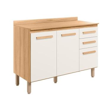 Imagem de Balcão 2 Portas (Com Tampo) 120cm Intenza - SSX Multicoisas - Nicioli,