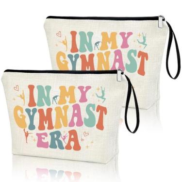 Imagem de Bolsa de cosméticos Creakraft GYMNAST IN MY GYMNAST ERA para meninas