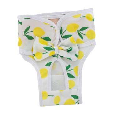 Imagem de Ｂｅｓｇａ Fraldas para cães fêmeas Calcinhas térmicas para cães Fraldas confortáveis ​​e flexíveis para filhotes Altamente absorventes, S