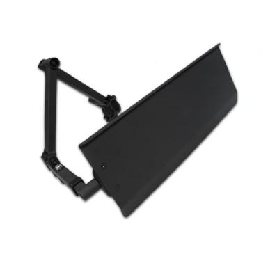 Imagem de I33T Bandeja de teclado, suporte de teclado para cadeira de jogos, bandeja de teclado de cadeira de ângulo ajustável e posição (preta, bandeja de teclado PRO)