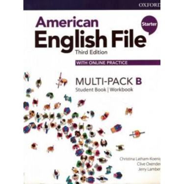 Imagem de American English File Starter B - Multi-Pack - 3Rd Ed