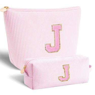 Imagem de Bolsa de cosméticos perfeita para presentes com monograma para mulhere