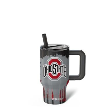 Imagem de Thicc Buddy - Copo de aço inoxidável isolado a vácuo de 473 ml com tampa e canudo para água - Caneca de viagem compatível com porta-copos - Presentes para mulheres e homens Ele Ela