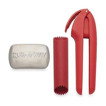 Imagem de Farberware Conjunto de caixa de alimentação saudável, 3 peças, vermelho