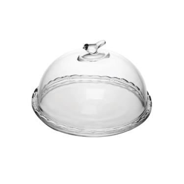 Imagem de WOLFF - Queijeira Bird 20cm com Tampa Cristal Ecológico