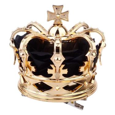 Imagem de Chapéu Crown PRETYZOOM Halloween Party Queen Black