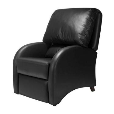 Imagem de Poltrona Reclinável MH-1237 Herval Estofada Preta K