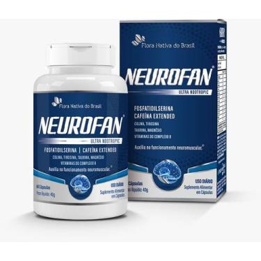 Imagem de Suplemento Alimentar Neurofan Cafeína Extended 60 cápsulas Flora Nativ
