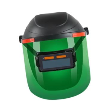 Imagem de harayaa Capacete de soldagem com escurecimento automático movido a energia solar, máscara de olhos com lente de soldagem ajustável para PC, Cor Verdadeira