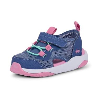 Imagem de See Kai Run - Sandália Aven Water-Friendly Para Crianças, Azul Escuro, 8