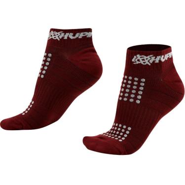 Imagem de Meia Curta para Corrida HUPI Running Pro Vinho Merlot, Cor: ROXO