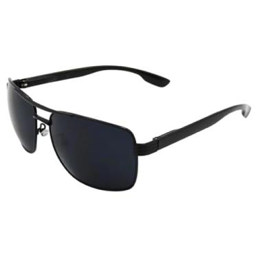 Imagem de Óculos de Sol Aviador Clássico Premium Original Retrô Metal UV400 Unisex Feminino Masculino - Modelo Toronto - Cacife Brand (Preto)