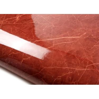 Imagem de ROSEROSA Descasque e cole papel de parede autoadesivo de mármore falso de PVC cobrindo forro de prateleira de balcão Saint Laurant (PGF4709-1: 2,00 pés x 6,56 pés)