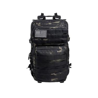 Imagem de Mochila militar impermeável para caminhada e acampamento 45L M39 - Lig
