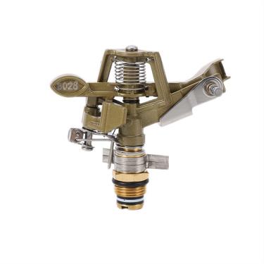 Imagem de XMGKMN Aspersor de gramado com rotação de ângulo controlável fácil de instalar Aspersor de jardim de 360 graus Aspersor de irrigação