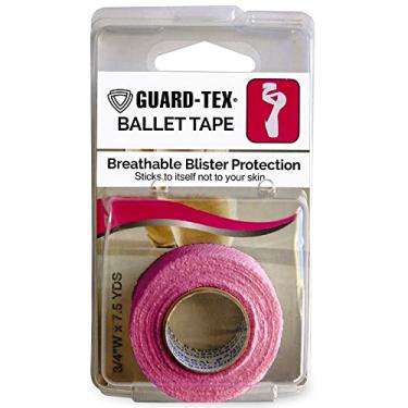 Imagem de Gauztex Guard-Tex Pink ¾ Ballet Tape-Envoltório Autoadesivo para Proteção Contra Bolhas E Suor-Envoltório de Bandagem Autoadesivo para Dança, Esportes E Muito Mais, Rolo de Bandagem-1 Rolo X 7 ½ Jarda