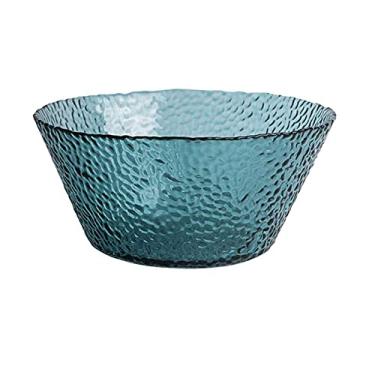 Imagem de WYUYIWH Tigelas para cozinha tigela de salada de vidro tigela de frutas doméstica criativa café da manhã louça prato de frutas tigela grande tigela em forma de chapéu de chuva para lanche, sobremesa