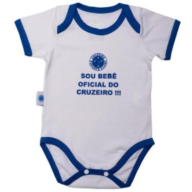 Imagem de Body do Cruzeiro Recem Nascido Sou Bebe Oficial Revedor, Branco, P (1 