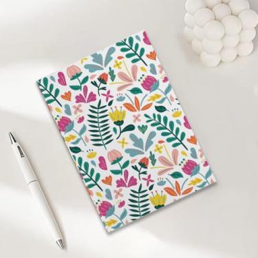 Imagem de Caderno com folhas, caderno A5 para anotações de escritório, agenda de 21 x 14,7 cm, agenda, diário de viagem