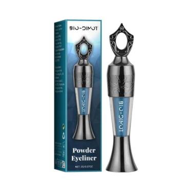 Imagem de Delineador Em Pó Preto À Prova D'água De Longa Duração, Suave E Fácil 