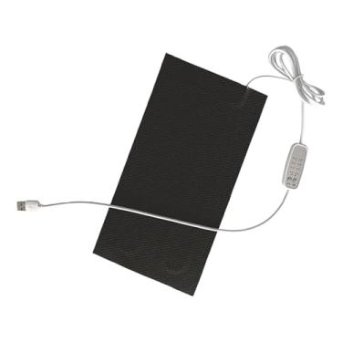 Imagem de Generic Tapete de aquecimento para répteis, tapete de aquecimento para terrário com controle de temperatura, almofada de para répteis, para hamster e cobra, 20x25cm