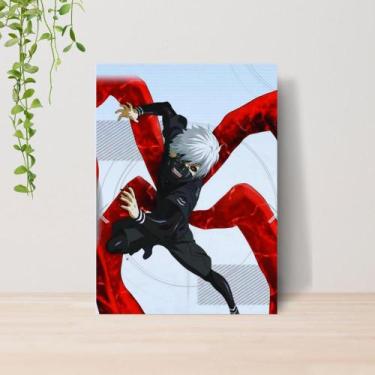 Imagem de Quadro Tokyo Ghoul Anime A4  Placa MDF 04 - Lomi Art