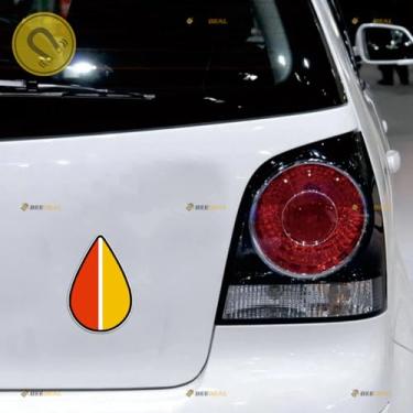 Imagem de Koreisha Elderly Driver Wakaba Koleshiya Adesivo magnético para carro - Pacote com 2 adesivos refletivos 10 cm - para porta de caminhão, geladeira, reutilizável, à prova d'água