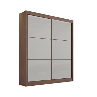 Imagem de Guarda Roupa Solteiro Santorini 2 Portas 3 Gavetas sem pés - D' Doro, 