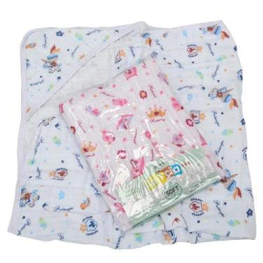 Imagem de TOALHA SOFT CARICIA REF1348 NEUTRO - Ideal para Recém Nascidos - MINAS