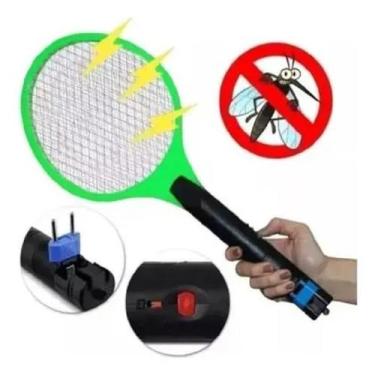 Imagem de Raquete Mata Mosquito Recarregável ÚTIL