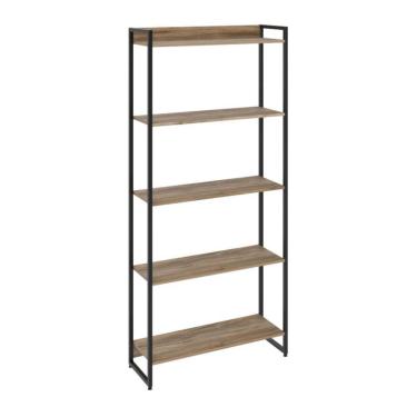 Imagem de Estante Nanda III Carvalho 80 cm