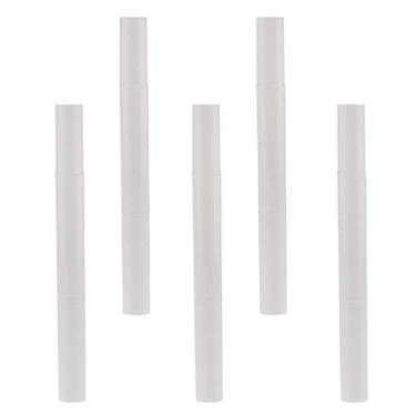 Imagem de barenx 5 unidades de recipientes vazios para frascos de líquido para caneta brilho labial - conforme descrito, branco