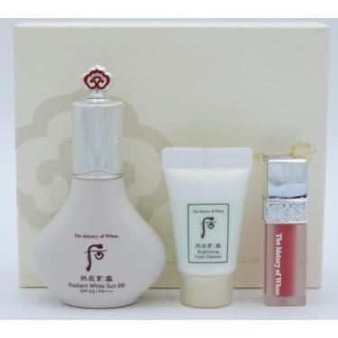 Imagem de THE HISTORY OF WHOO Gongjinhyang Seol Radinat Sun BB Conjunto especial K-Beauty, bege