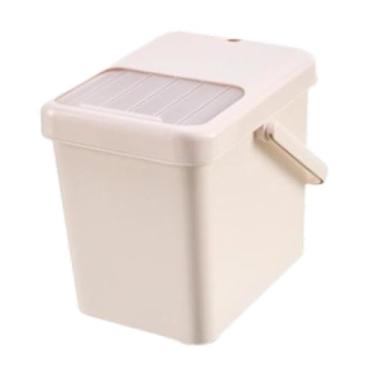 Imagem de Bothyi Balde coletor de borra de chá, lixeira para acessórios de mesa de cerimônia, filtro de resíduos, fácil de limpar, 10 L