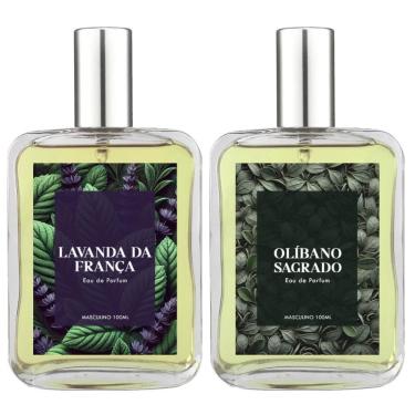 Imagem de Kit Perfume Masculino Lavanda + Olíbano Sagrado 100Ml