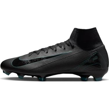 Imagem de NIKE Mercurial Superfly 10 Club Tênis de futebol masculino de cano alto Fußballschuh Für Normalen Rasen, Preto preto selva profunda, 3.5 UK