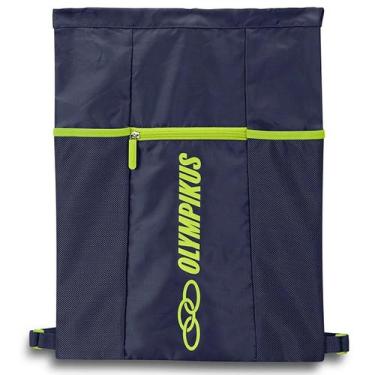 Imagem de Mochila Sacola Bolsa de Academia Fitness Gym Bag - Olympikus, Marinho