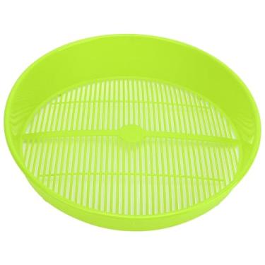 Imagem de Bandeja de limpeza de frutas SIWOTED Cesta de peneira de lavagem de mirtilo de plástico PP para lavagem de frutas e trabalho de jardinagem