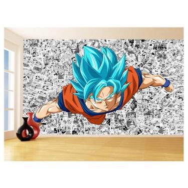 Imagem de Papel De Parede Dragon Ball Goku Página Manga 3,5M Dbz536 - Você Decor