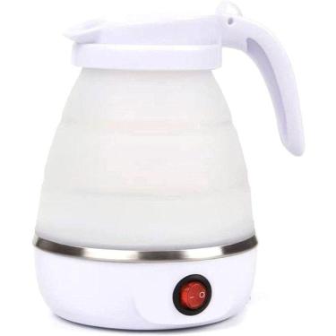 Imagem de Chaleira Elétrica Dobrável Em Silicone Bivolt 600Ml