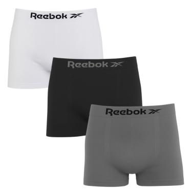 Imagem de Kit 3 Cuecas Boxer Reebok Classic Masculina
