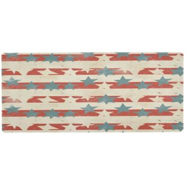 Imagem de SEHANY Tapete de mouse grande com bandeira americana, 90 x 39,9 cm, antiderrapante, para jogos, base de borracha de 3 mm, protetor de mesa, laptop, mesa para jogadores, desktop, escritório e casa