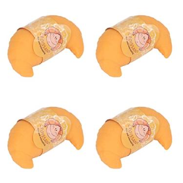 Imagem de Generic Brinquedo de Descompressão de Croissant Macio e Saltitante para Alívio do Estresse, Brinquedo de Croissant Mole Durável para ADD/ADHD, TOC, Autismo, Material TPR Ecologicamente Correto,