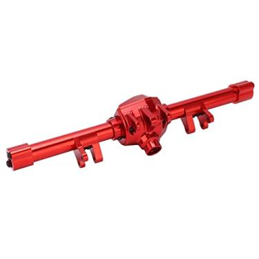 Imagem de Ainoli RC Eixo traseiro Carcaça Eixo em liga de alumínio Caso Substituição 280mm para modelo de veículo axial 1/6 RC (Vermelha)