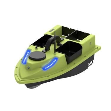 Imagem de Barco de isca RC GPS Controle Remoto Sem Fio Aproveitador Pesca com 4 Recipientes para Carga 2KG