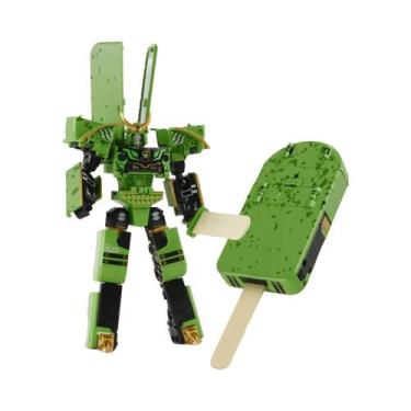 Imagem de Brinquedo Educativo De Robô Guerreiro De Sorvete Para Meninos, Modelo 