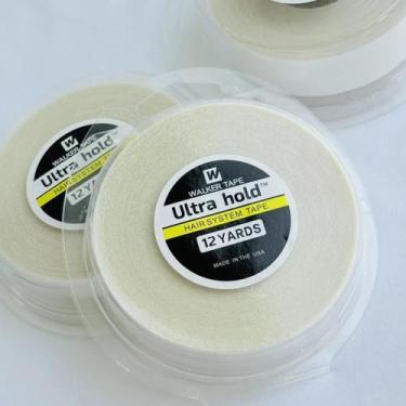 Imagem de Fita Adesiva Dupla Face Azul 312 Jardas Para Perucas, Sistemas De Cabe